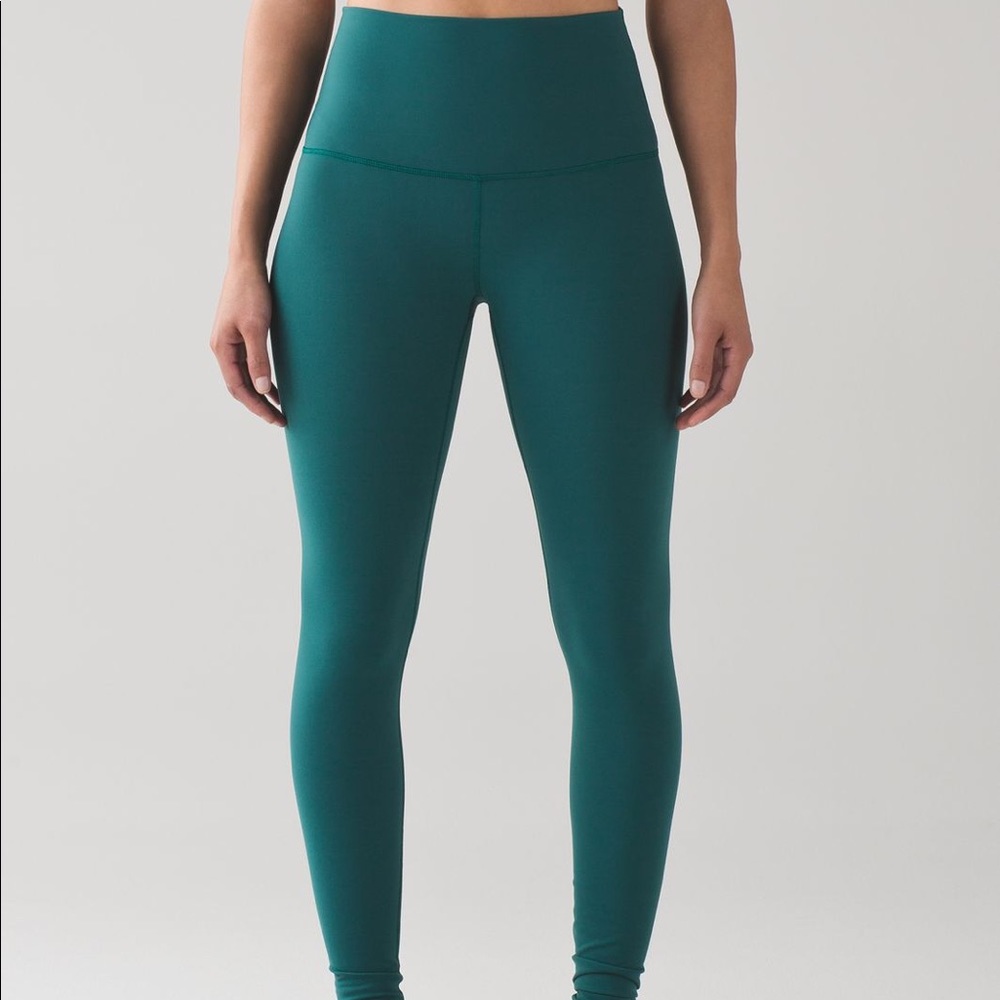 Lululemon Wunder Under Hi-Rise Tight- Forage Green